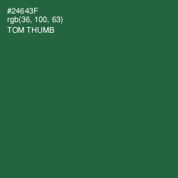 #24643F - Tom Thumb Color Image